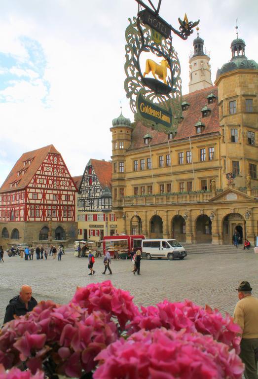 Hotel Goldenes Lamm Rothenburg ob der Tauber Zewnętrze zdjęcie