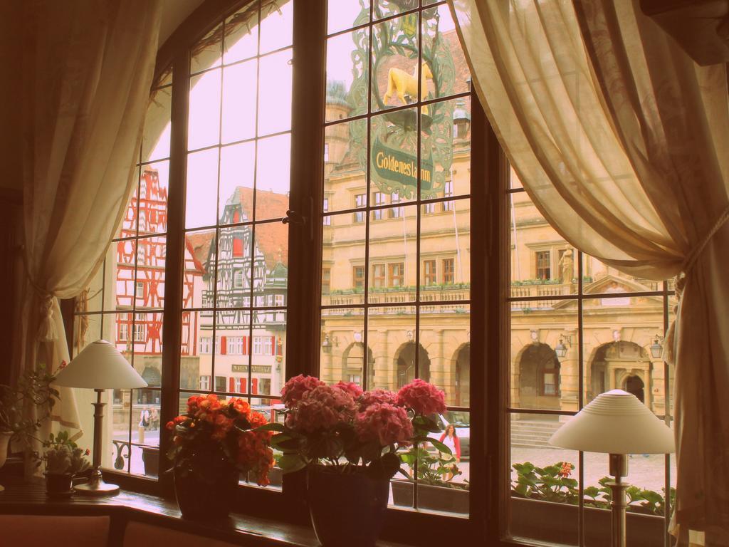 Hotel Goldenes Lamm Rothenburg ob der Tauber Zewnętrze zdjęcie