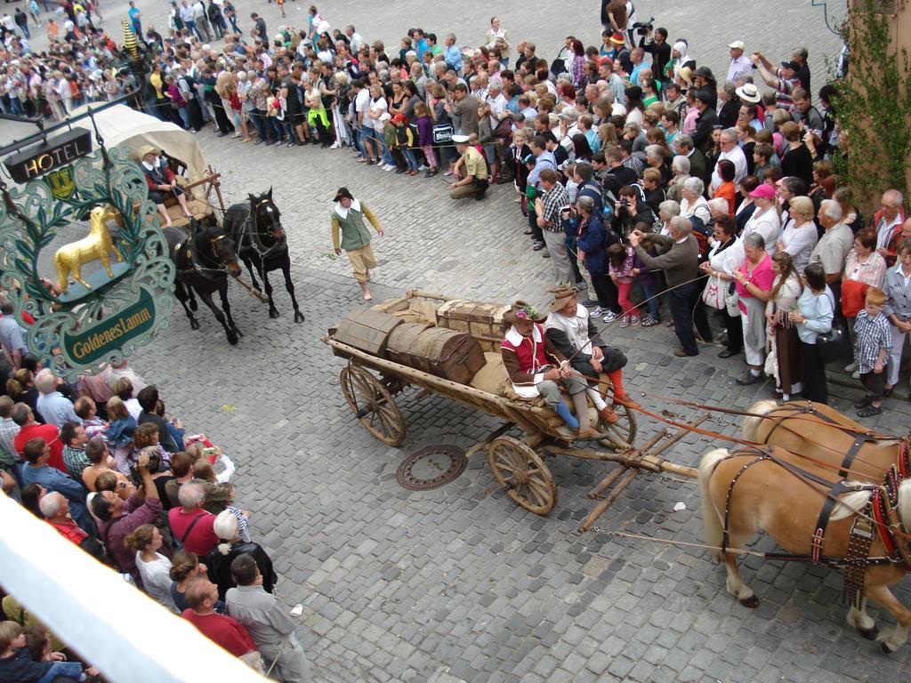 Hotel Goldenes Lamm Rothenburg ob der Tauber Zewnętrze zdjęcie